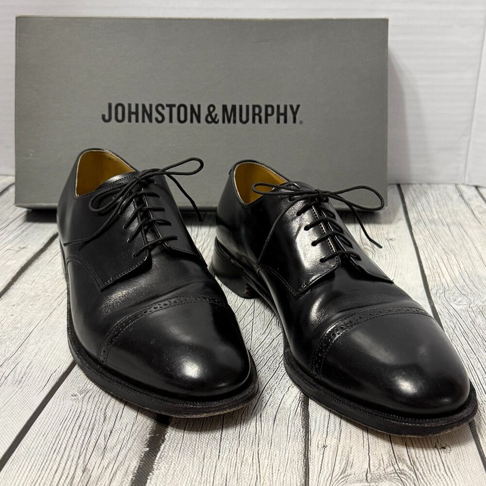 Johnston & Murphy Hutton dress shoes 10.5 B